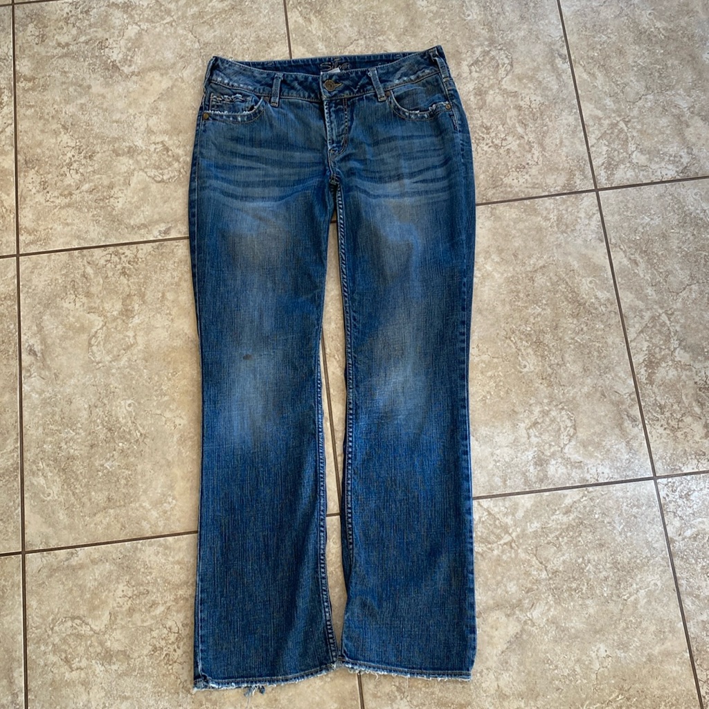 Womens Silver Brand Jeans 3232